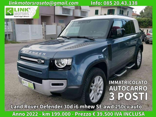 LAND ROVER DEFENDER 110 3.0D I6 250 CV AWD Auto S AUTOCARRO 3 POSTI