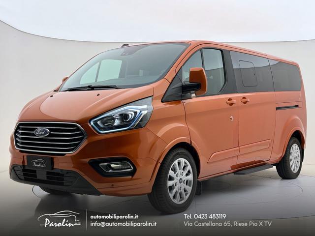 FORD TOURNEO CUSTOM 320 2.0TDCi 130CV aut Passo Lungo Titanium +IVA 8p