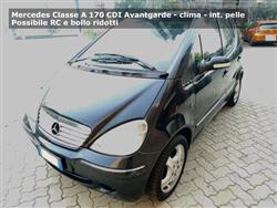 MERCEDES CLASSE A CDI Avantgarde c.manuale - int. pelle