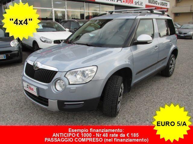 SKODA YETI 2.0 TDI CR 140cv 4x4 Adventure -VEICOLO DA VETRINA