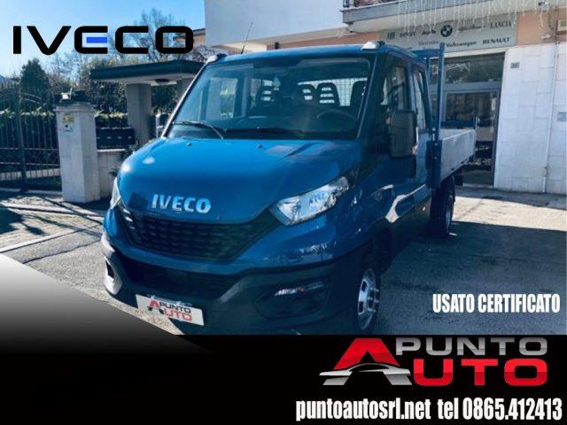 IVECO DAILY 35C14 2.3 DOPPIA CABINA RIBALTABILE BLU