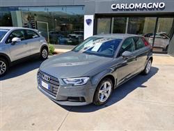 AUDI A3 SPORTBACK III 2016 Sportback Sportback 30 1.6 tdi Business 116cv my19