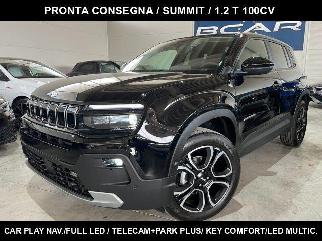 JEEP AVENGER 1.2 T Summit "18 BLACK/F.LED/KEY.CONF./TELEC.+PARK