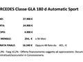 MERCEDES Classe GLA GLA 180 d Automatic Sport