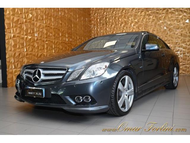 MERCEDES CLASSE E CABRIO CDI COUPE' BLUEEFF. AVANTGARDE TETTO NAVI TEL FULL