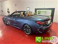 BMW SERIE 4 i Cabrio Msport - GARANTITA - TAGLIANDI