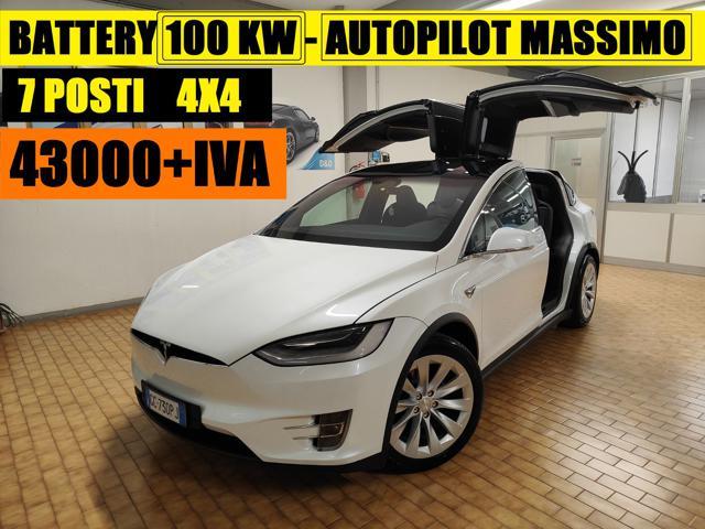 TESLA MODEL X 2020 BATTERY 100 kwh 4x4 POSTI 7 LONG RANGE