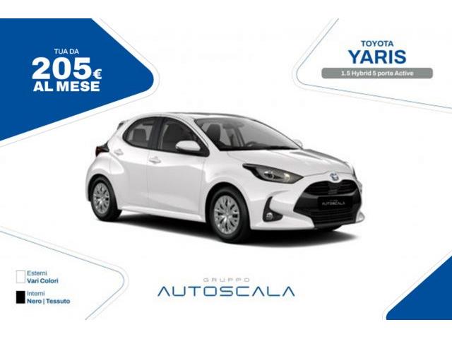 TOYOTA YARIS 1.5 Hybrid 5 porte Active MY2024