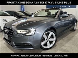 AUDI A5 CABRIO Cabrio 2.0TDI 177CV Sline "18 S line /Navi/Pelle-T