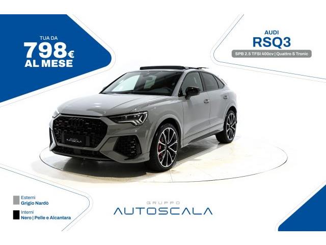 AUDI Q3 SPORTBACK SPB 2.5 TFSI 400cv Quattro S Tronic