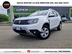 DACIA DUSTER 1.6 sce Prestige Gpl 4x2 s&s 115cv