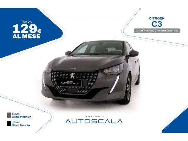 PEUGEOT 208 1.2 PureTech 100cv S&S 5 porte Active Pack