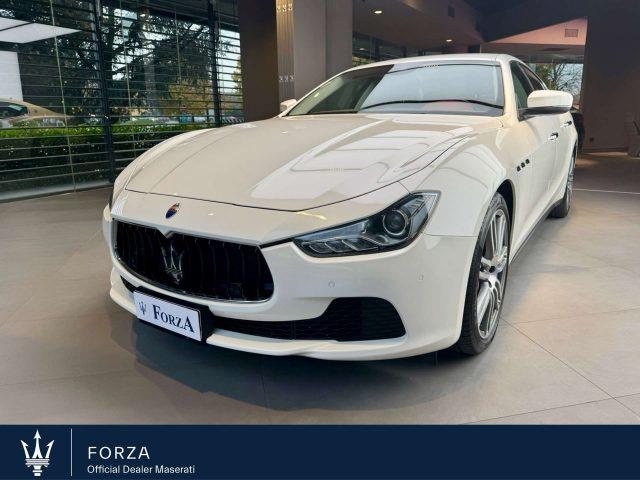 MASERATI GHIBLI 3.0 V6 ds 250cv, Bianco Alpi perlescente , ADAS