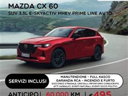 MAZDA CX-60 NOLEGGIO LUNGO TERMINE 3.3L  MHEV Prime Line