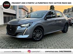 PEUGEOT 208 (2012) 5 Porte 1.2 PureTech 75cv Active Pack S&S