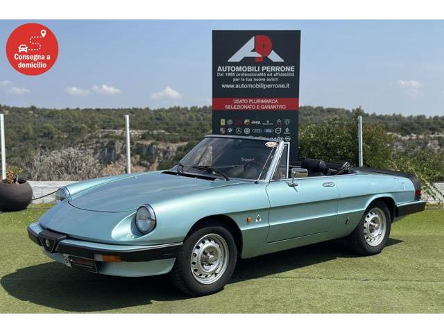 ALFA ROMEO SPIDER Duetto 1.6 Carburatori Iscr. ASI