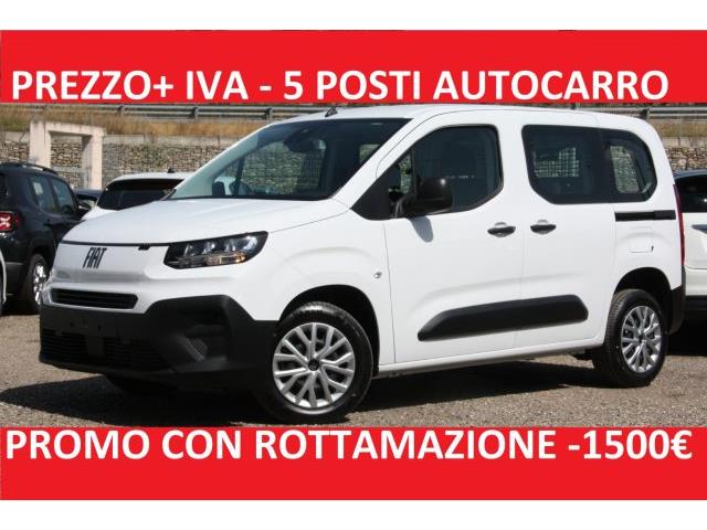 FIAT DOBLÒ 1.5 BlueHdi 130CV Combi N1 5 POSTI AUTOCARRO