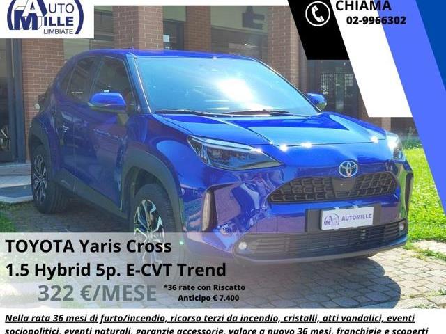 TOYOTA YARIS CROSS 1.5 Hybrid 5p. E-CVT Trend