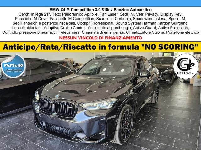 BMW X4 M Competition Tetto Navi C.21 Laser Camera HarmanK