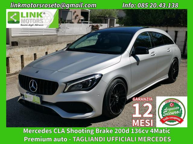 MERCEDES CLASSE CLA d S.W. 4Matic Auto Premium AMG - TAGLIANDATA