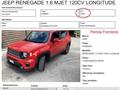 JEEP RENEGADE 1.6 Mjt 120 CV Longitude