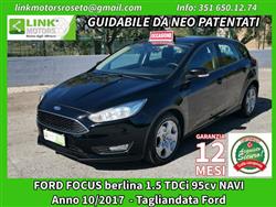 FORD FOCUS 1.5 TDCi 95 CV Start&Stop NAVI / OK NEOPATENTATI