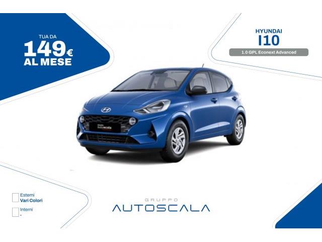 HYUNDAI I10 1.0 GPL Econext Advanced