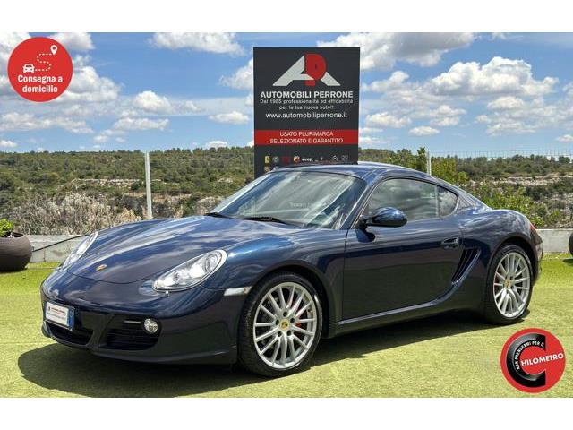 PORSCHE CAYMAN 2.9 265cv Manuale (Pelle blu/Navi Pcm/Xeno)