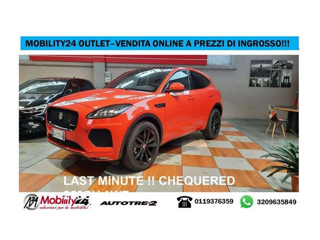 JAGUAR E-PACE 2.0 249 CV AWD aut. Chequered Flag