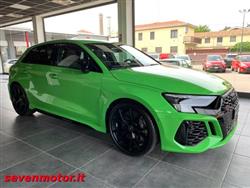 AUDI RS 3 SPORTBACK SPB TFSI UFF. ITALIA - IVA ESP. - CARBOCERAMICI -