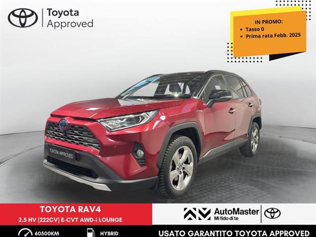 TOYOTA RAV4 2.5 HV (222CV) E-CVT AWD-i Lounge