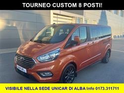 FORD TOURNEO CUSTOM 2.000 DIESEL 130CV TITANIUM 320 L2H1 8 POSTI!