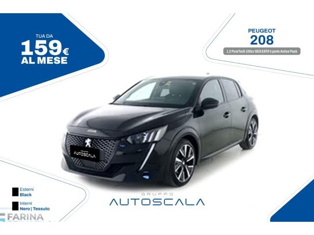 PEUGEOT 208 1.2 PureTech 100cv S&S EAT8 5 porte Active Pack