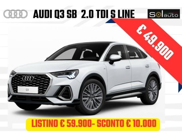 AUDI Q3 Sportback 35 2.0 tdi S line edition s-tronic