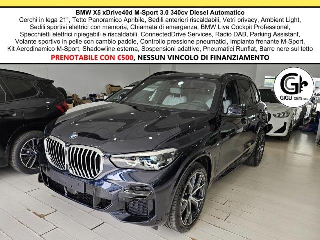 BMW X5 Xdrive40d mhev M-sport Tetto Cam Nav Msport