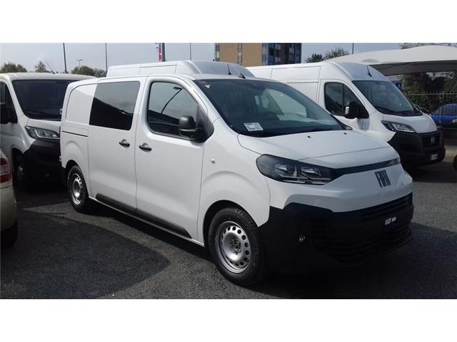 FIAT SCUDO L2H1 DOPPIA CABINA FISSA N1 AUTOCARRO 6 POSTI 2.0BLUEHDI 145