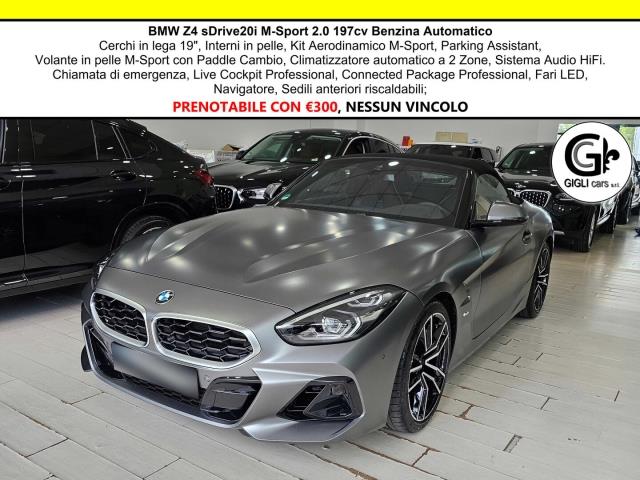 BMW Z4 20i M-Sport C19" Pelle Navi Paddle MSport M Camera